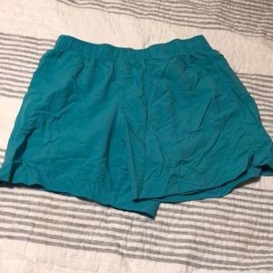 Teal Columbia shorts